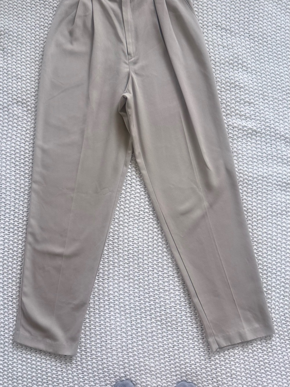 Casual Corner Annex Vintage high-waisted women pants Beige / Light Taupe size 4 - Picture 3 of 11